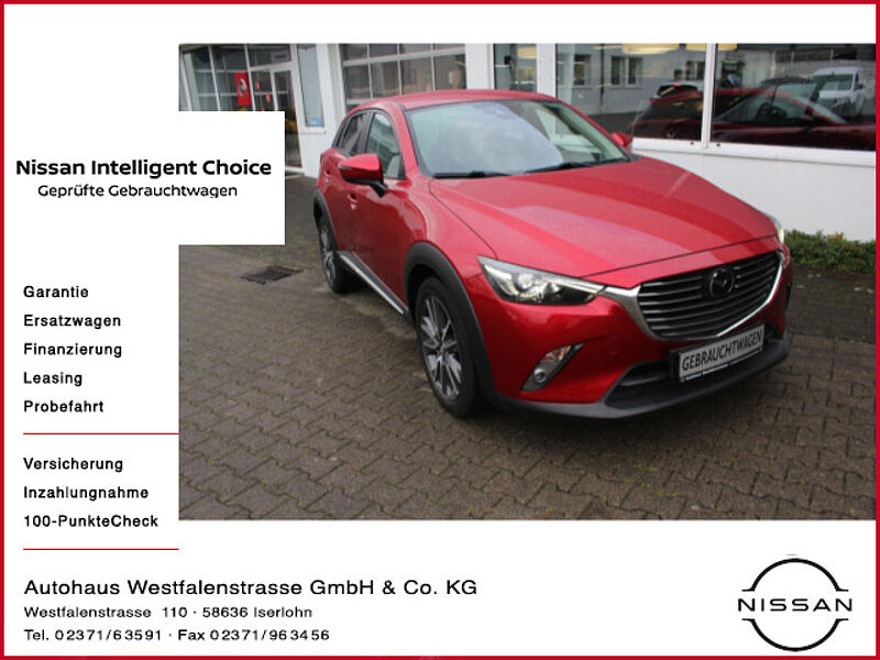 Mazda CX-3 2.0 Sports-Line AWD - Navi, BOSE, HUD, Sebring