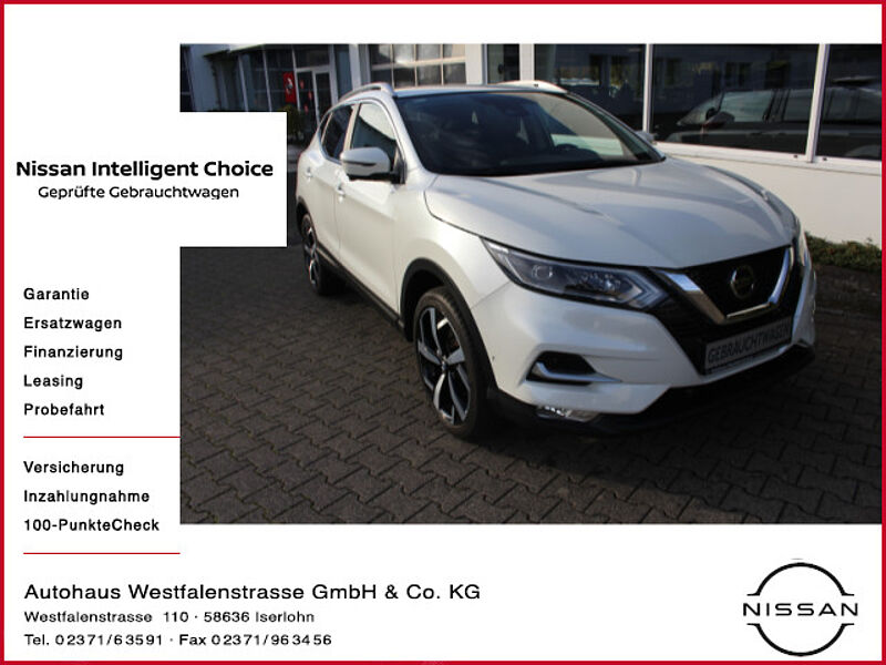 Nissan Qashqai 1.3 Tekna-FSH,360°, Navi, Sitzhzg, AHK, DAB